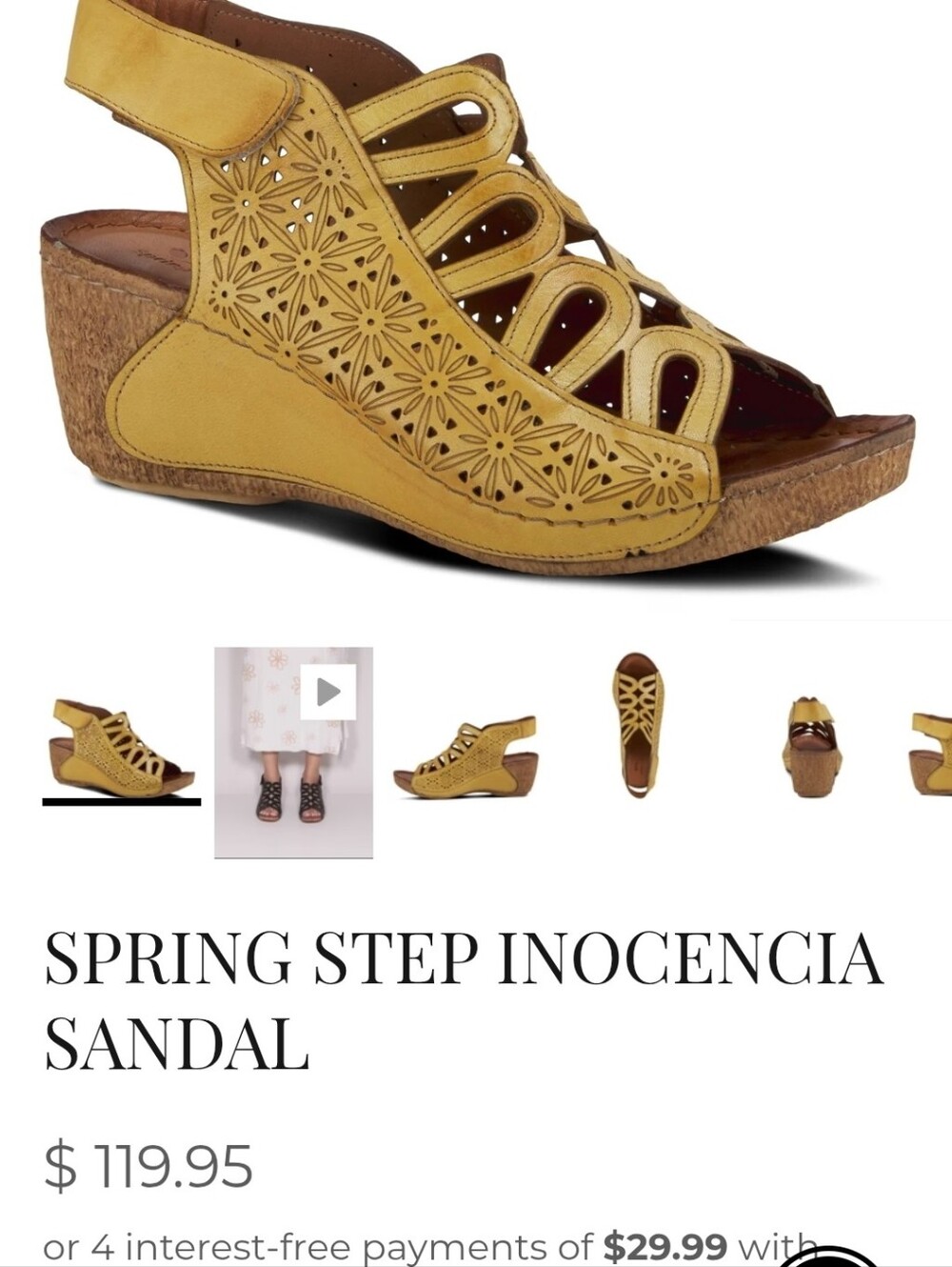 Spring Step Inocencia Women's Sandals - Picture 6 of 6